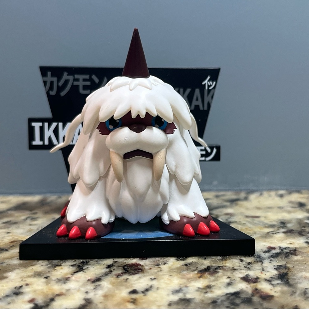 Pop Mart digimon Ikkakumon collectible fridge magnet